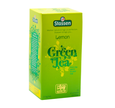 Stassen Lemon Green Tea 25 Tea Bags