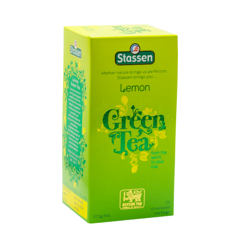 Stassen Lemon Green Tea 25 Tea Bags