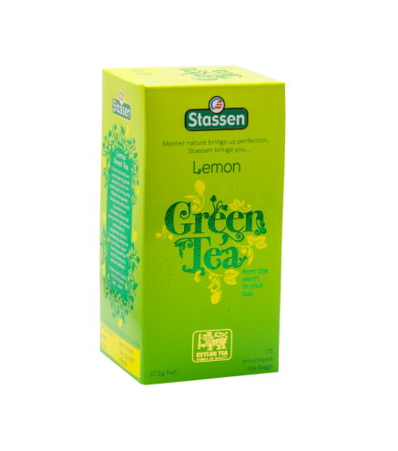 Stassen Lemon Green Tea 25 Tea Bags