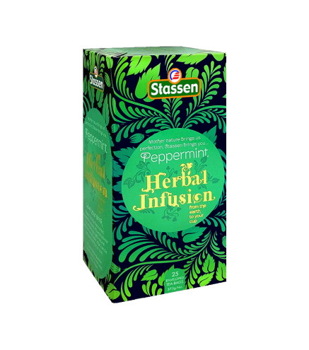 Stassen piparmētru tēja 25 tējas maisiņi