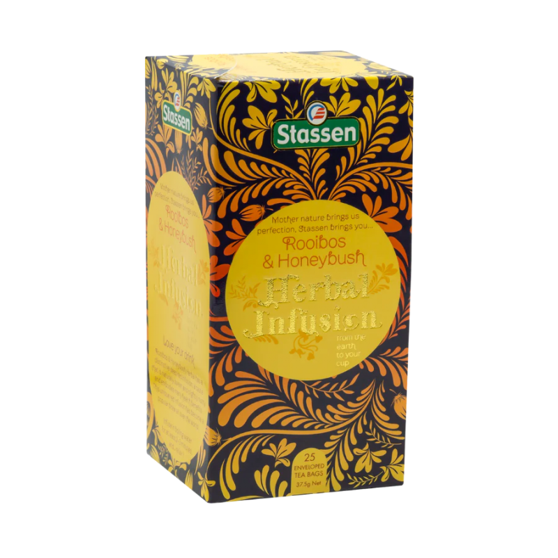 Stassen Rooibos & Honeybush herbal infusion Tea 25 Tea Bags