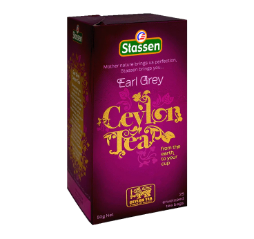 Stassen Earl Grey Black Tea 25 Tea Bags