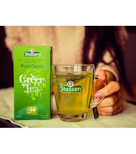 Stassen Pure Ceylon Green Tea 25 Tea Bags