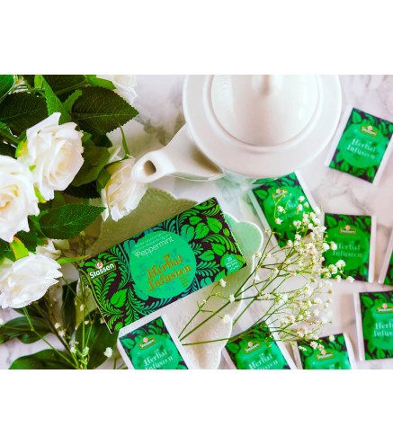 Stassen Peppermint Herbal Infusion Tea 25 Tea Bags