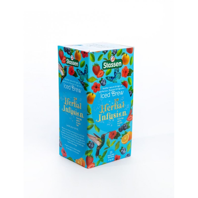 Stassen Iced Brew Tea with stevia, 25 Tea Bags
