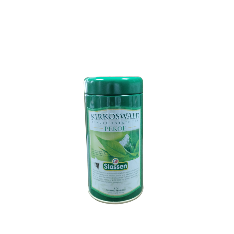 Stassen Kirkoswald Pure Ceylon Black Tea Pekoe 15 Pyramid Tea Bags
