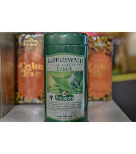 Stassen Kirkoswald Pure Ceylon Black Tea Pekoe 15 Pyramid Tea Bags