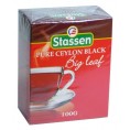 Stassen Pure Ceylon Big Leaf OPA Black tea 100g carton pack Stassen Pure Ceylon Big Leaf OPA Black tea 100g carton pack