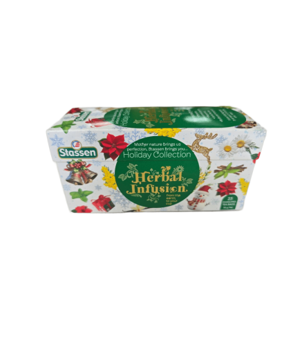 Stassen Holiday Collection Herbal Tea 25 Tea Bags