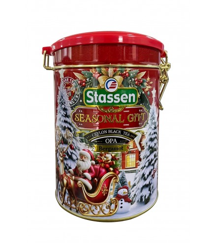 Stassen Seasonal Gift tin Earl Grey tea - Black Tea with Bergamot 300g