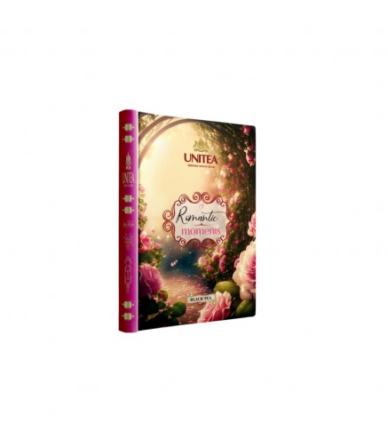Черный рассыпной цейлонский чай с добавками, UNITEA ROMANTIC FBOP 100 г книга