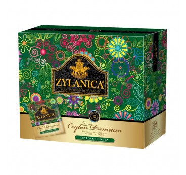 ZYLANICA PREMIUM ZAĻĀ TĒJA 100 MAISIŅI x 2 G