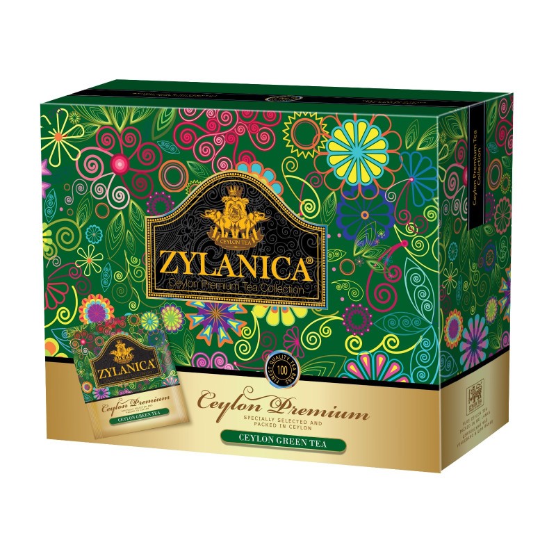 ZYLANICA PREMIUM GREEN TEA 100 BAGS x 2 G ZYLANICA PREMIUM GREEN TEA 100 BAGS x 2 G