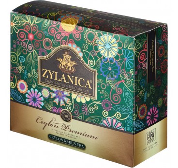 ZYLANICA PREMIUM GREEN TEA 100 BAGS x 2 G
