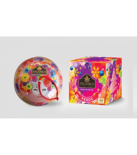 PEKOE Black Tea in Christmas Ball 50g Zylanica