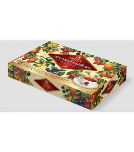 UNITEA Karaliskā tējas kolekcija, 56 x 2 g x 8, tēja paciņās