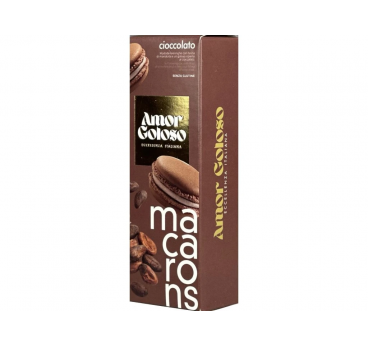 Chocolate macarons, 90g