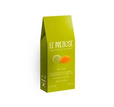 Le Preziose Fruit Juice Gummies with Bergamot, 200g
