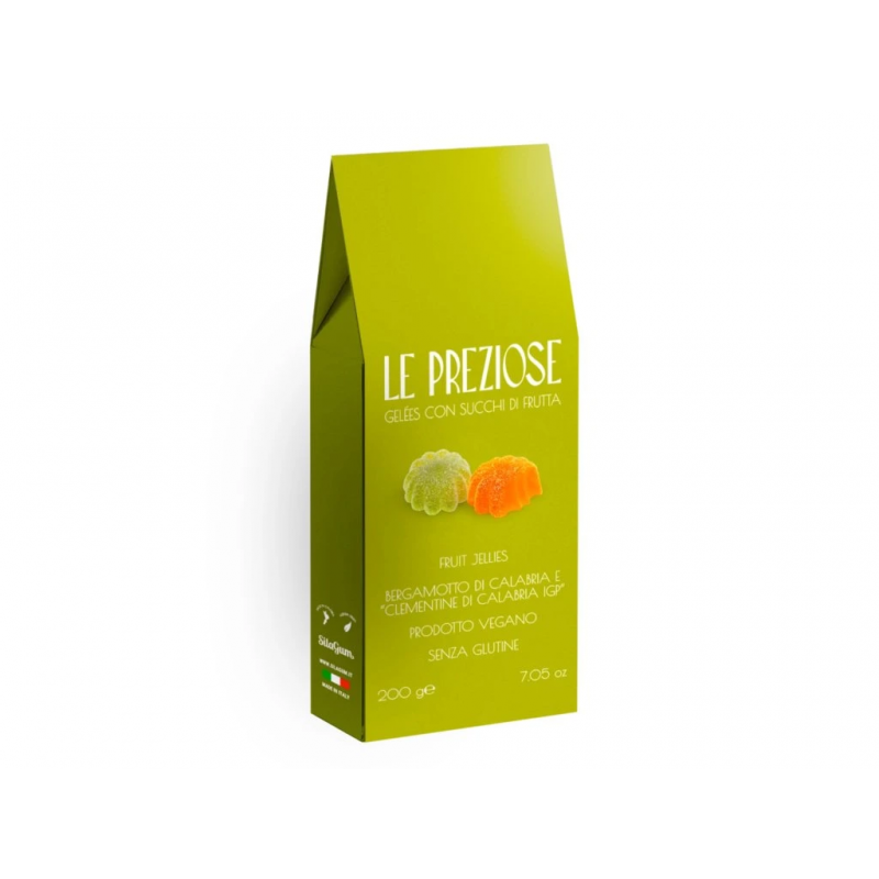 Le Preziose Fruit Juice Gummies with Bergamot, 200g Le Preziose Fruit Juice Gummies with Bergamot, 200g