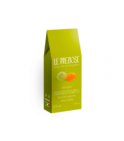 Фруктовые жевательные конфеты Le Preziose с бергамотом, 200 г