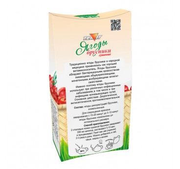 Dried lingonberries (crushed) 50 gr Teavit