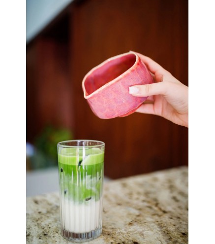 Matchawan Botan with a spout MOYA