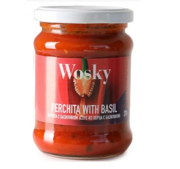 Wosky Перчита с базиликом (соус из перца с базиликом) 270 г