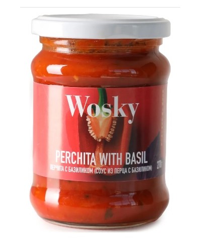 Wosky Perchita with Basil (pepper sauce with basil) 270 g