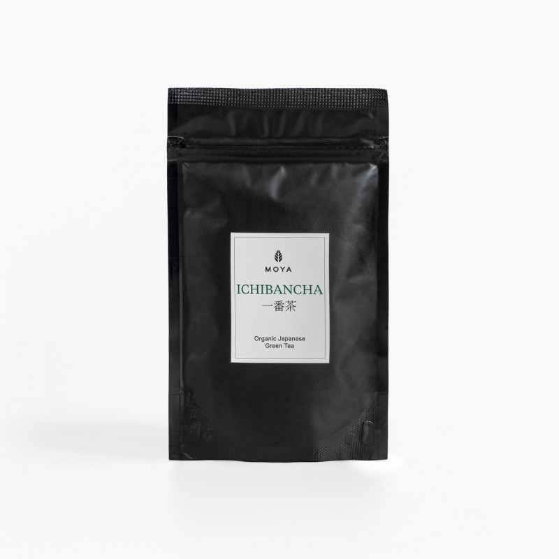 Moya Ichibancha Fukamushi Japāņu beramā zaļā tēja 50g BIO