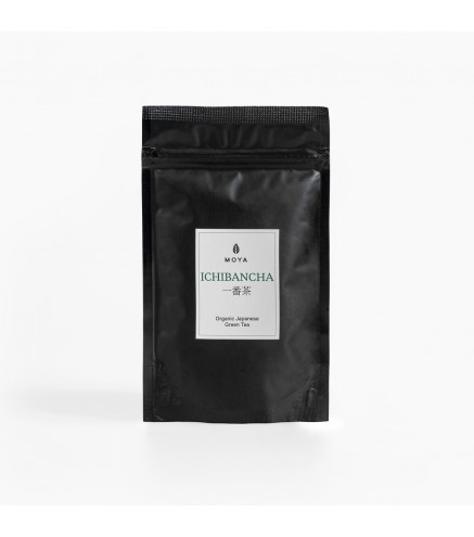 Moya Ichibancha Fukamushi Японский листовой зеленый чай 50 г БИО Ичибантя Фукамуши