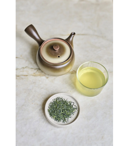 Moya Ichibancha Fukamushi Японский листовой зеленый чай 50 г БИО Ичибантя Фукамуши