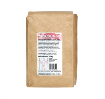Long Man Tea Pai Mu Tan - Бай Му Дань Рассыпной Белый чай 200г