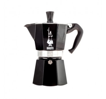 Bialetti Moka Express 6 cup 300ml гейзерная кофеварка чёрная