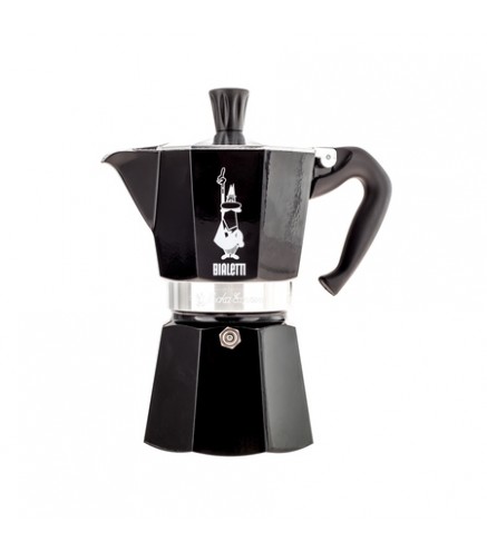 Bialetti Moka Express 6 cup 300ml гейзерная кофеварка чёрная