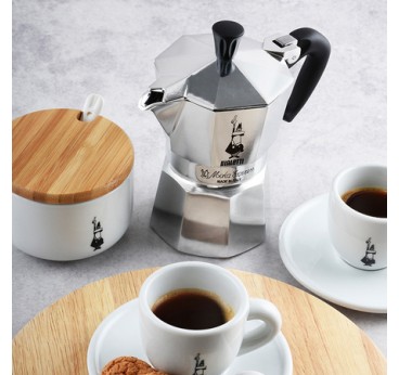 Bialetti Moka Express 2 cup 100ml гейзерная кофеварка чёрная