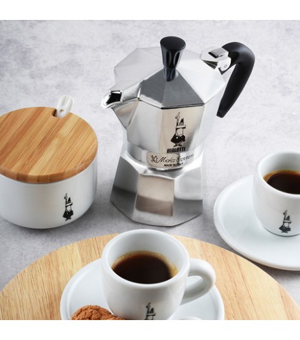 Bialetti Moka Express 2 cup 100ml kafijas aparats melns