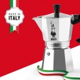 Bialetti Moka Express 2 cup 100ml kafijas aparats melns Bialetti Moka Express 2 cup 100ml kafijas aparats melns