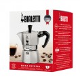Bialetti Moka Express 2 cup 100ml гейзерная кофеварка чёрная