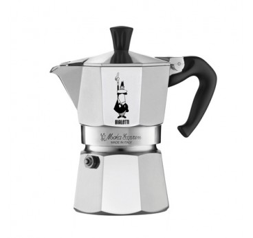 Bialetti Moka Express 2 cup 100ml kafijas aparats melns