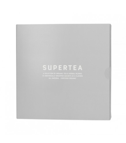 Supertea - Dažādas BIO tējas dāvanu kastē - 32 tējas maisiņi