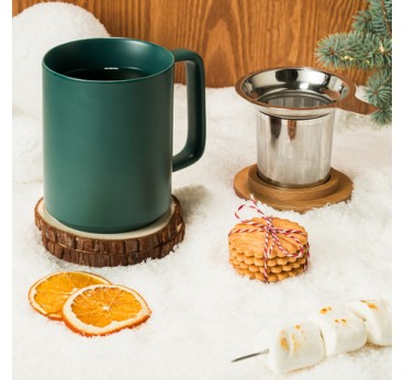 Kusmi tējas Tsarevna dāvanu komplekts - beramā tēja 120g un krūze