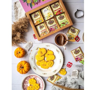 Fruit tea assorted gift box 60 pcs 120g Basilur Fruit Infusions Vol II (carton pack)