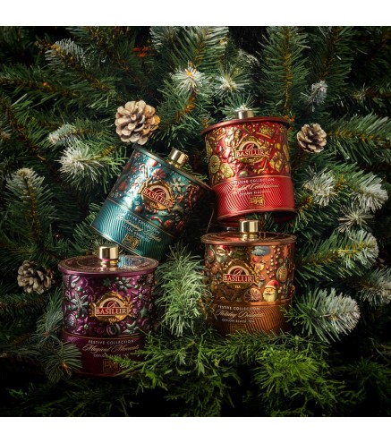 Black Tea Festive Collection MAGICAL MOMENTS 75g metal Basilur