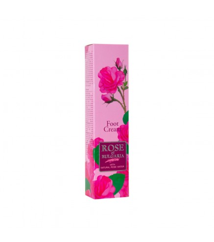 Rose of Bulgaria Foot Cream with rose water 75ml