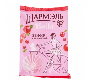 Зефир "Шармэль" "Belle" клюквенный 150 г