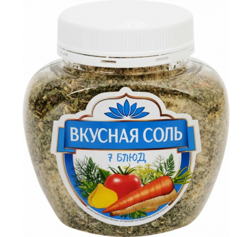 Sāls – garšvielu maisījums "Costa Del Вкусная соль" 7 ēdieni 400g