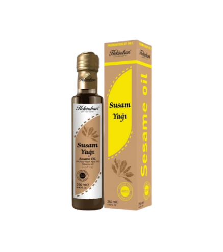 HEKİMHAN SUSAM YAĞI cold pressed sesame seed oil 250 ML