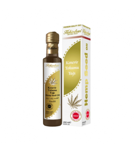 HEKİMHAN KENEVİR TOHUMU YAĞI cold pressed hemp seed oil 250ml
