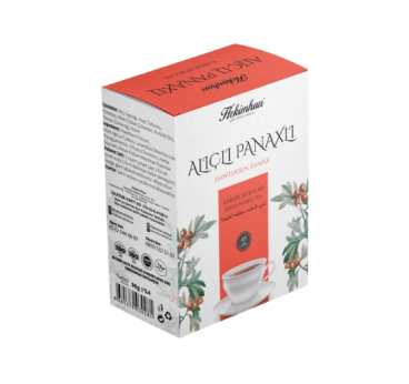 HEKİMHAN BİTKİSEK ALIÇLI KARIŞIK ÇAY Hawthorn Panax herbal tea 45 tea bags, 90g