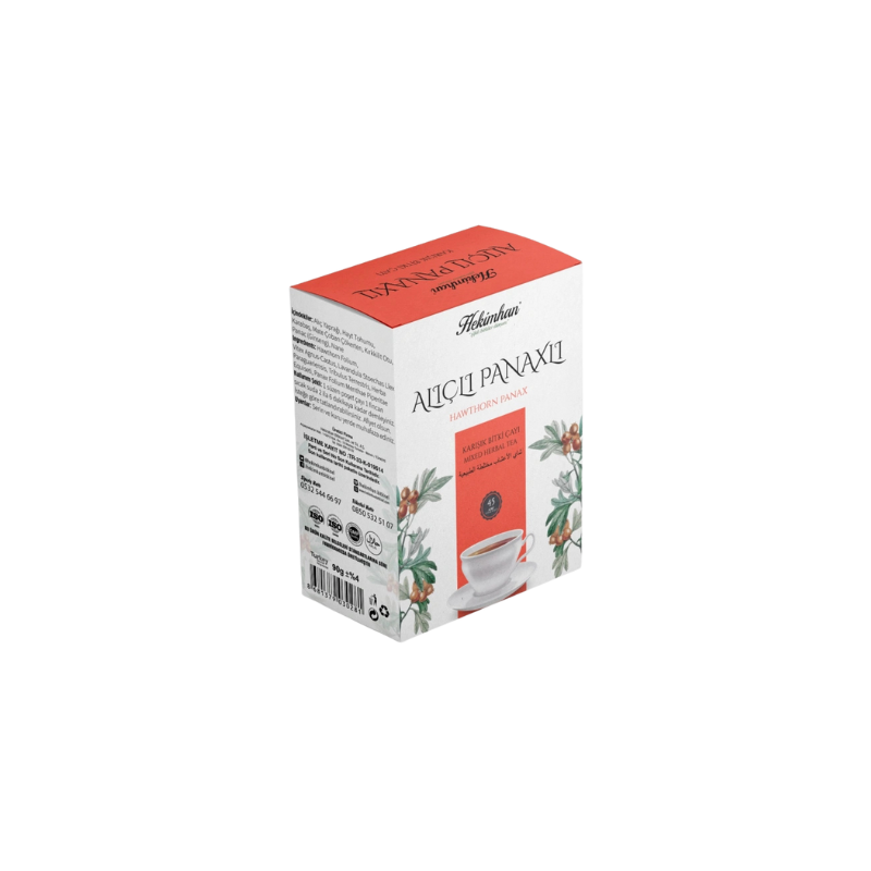 Чайный напиток женьшень-боярышник, 45 шт. 90г HEKIMHAN BİTKİSEK ALIÇLI KARIŞIK ÇAY Чайный напиток женьшень-боярышник, 45 шт. 90г HEKIMHAN BİTKİSEK ALIÇLI KARIŞIK ÇAY